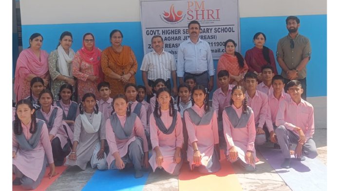 Winners posing along with principal during a sports event at School. Winners posing along with principal during a sports event at School.