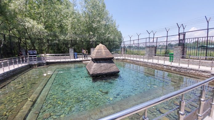 An ancient Shiv temple in Manasbal area of Ganderbal. -Excelsior/Firdous