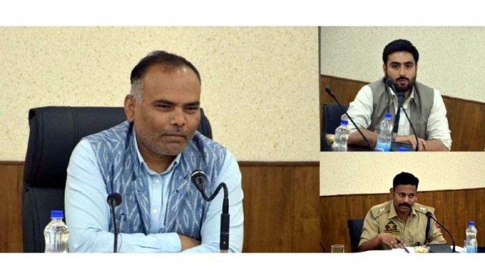 CEO Pandurang K Pole chairing a meeting.