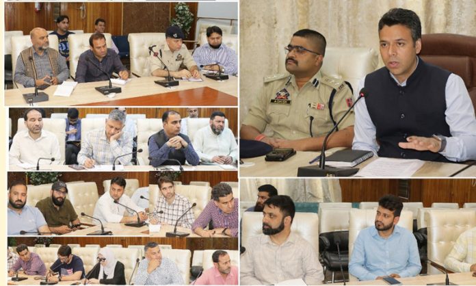 RO 02-Srinagar PC reviews preparedness regarding arrangements for Counting of Votes