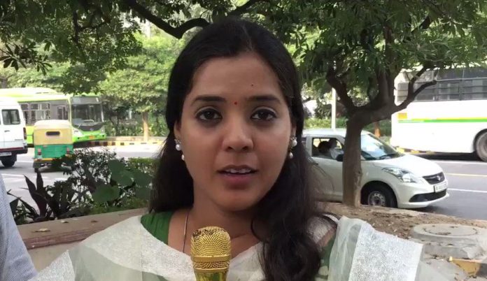 Supriya Bharadwaj is Congress national media coordinator