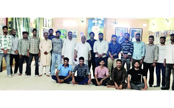 University and College students from Rajouri and Poonch studying in Jammu interacting with NC's addl general secy, Ajay Sadhotra. University and College students from Rajouri and Poonch studying in Jammu interacting with NC's addl general secy, Ajay Sadhotra.