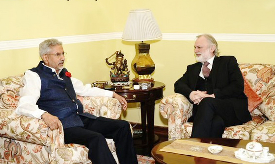 EAM Jaishankar, UK NSA Barrow review progress in bilateral ties EAM Jaishankar, UK NSA Barrow review progress in bilateral ties