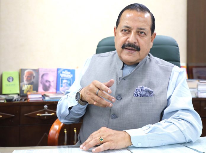 Union Minister Dr Jitendra Singh in an elaborate media interview. Union Minister Dr Jitendra Singh in an elaborate media interview.