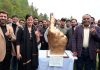 CEO Pandurang K Pole during visit to Kupwara.