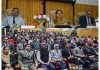 Dignitaries and participants during a training programme.