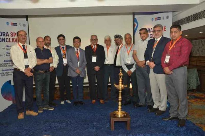 National and local faculty during 2nd Indian Orthopaedic Rheumatology Spine Conclave in Jammu. National and local faculty during 2nd Indian Orthopaedic Rheumatology Spine Conclave in Jammu.