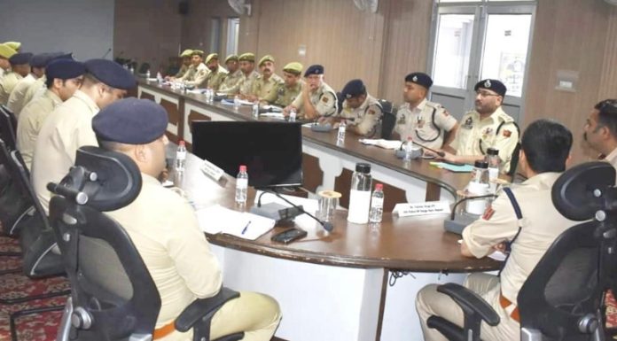 DIG RP Range chairing a meeting on Thursday.