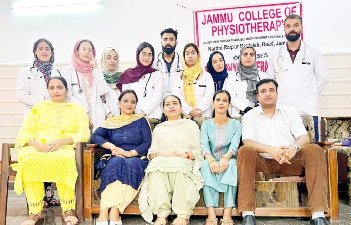 A team of doctors, who organised a Free Physiotherapy Camp at JCP on Thursday. A team of doctors, who organised a Free Physiotherapy Camp at JCP on Thursday.