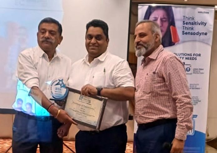 Dignitaries during a dental masterclass organized in Jammu.