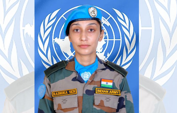 A matter of honour and privilege: UN Military Gender Advocate of the Year Awardee Major Radhika Sen A matter of honour and privilege: UN Military Gender Advocate of the Year Awardee Major Radhika Sen