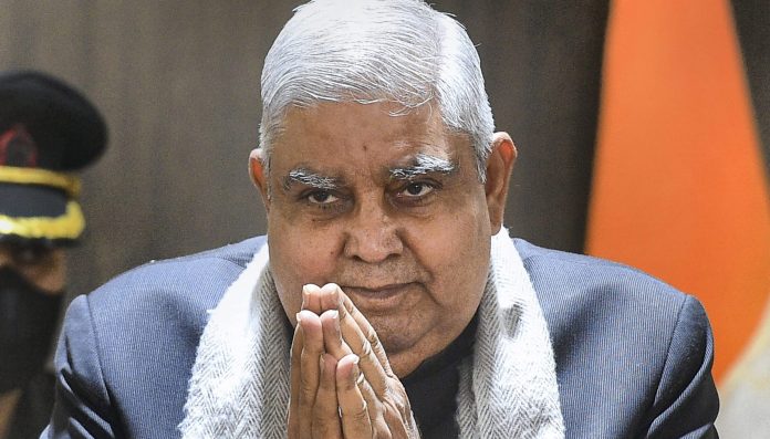 Dhankhar to offer prayers at Ram temple on Friday