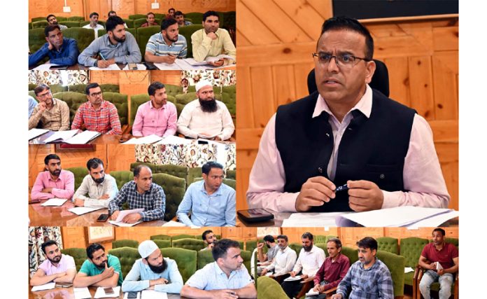 Preparatory Meeting for upcoming JKSSB Examinations held at Shopian
