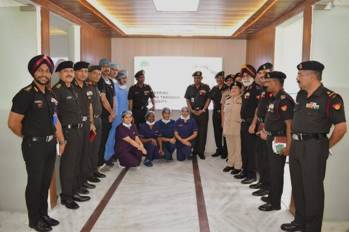 Indian Army launches first-of-its-kind skin bank for treatment of severe burn injuries Indian Army launches first-of-its-kind skin bank for treatment of severe burn injuries