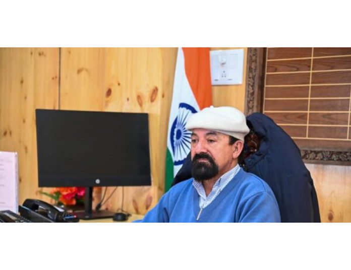 CEC Dr Jaffer inaugurates Kargil Nest Hotel Near Jamia Masjid Kargil