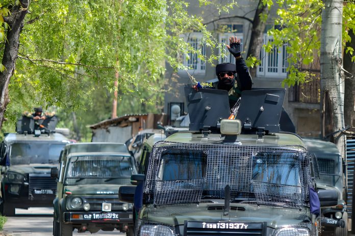 Security Forces Launch Cordon And Search Operation In J&K's Baramulla