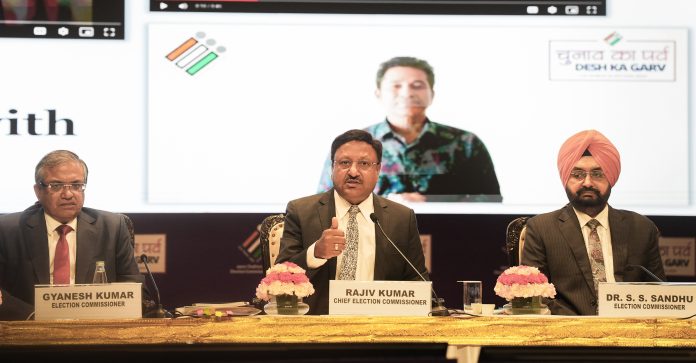 Count Of Postal Ballots Will Commence First: CEC Rajiv Kumar Count Of Postal Ballots Will Commence First: CEC Rajiv Kumar