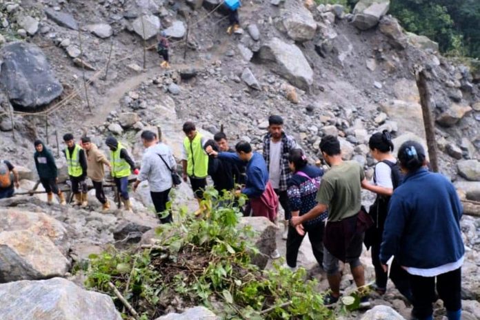 More than 200 stranded tourists evacuated from Sikkim’s Lachung More than 200 stranded tourists evacuated from Sikkim’s Lachung