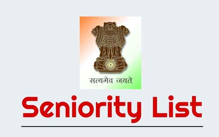 Tentative Seniority List Of Assistant Engineers (Mechanical)-Degree Holders Of PWD