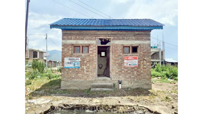 Inoperative public toilet. -Excelsior/Aabid Nabi
