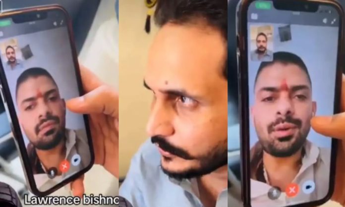 Video purportedly shows jailed Bishnoi wishing Pak gangster on Eid; govt orders probe