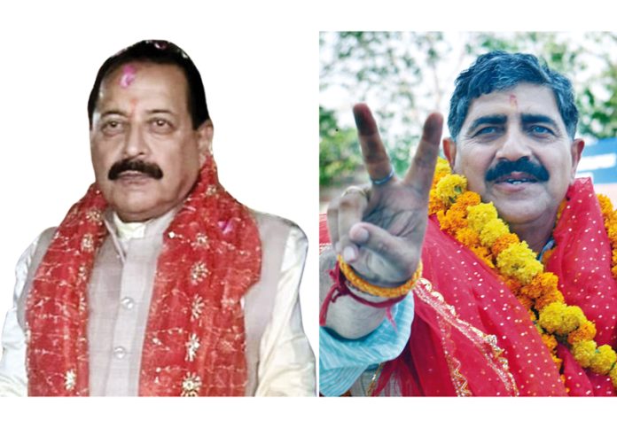 Dr Jitendra, Jugal score hat-trick as Cong fails to open account in J&K for third time Dr Jitendra, Jugal score hat-trick as Cong fails to open account in J&K for third time
