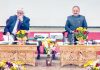Justice Atul Sreedharan and Dr Pawan Kotwal chairing programme on new Criminal Laws.