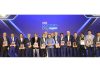 Union Minister Dr Jitendra Singh, flanked by a group of nationally distinguished medical specialists, who received "Times Now" Doctor's Awards from him at a ceremony at Hotel Taj, New Delhi on Saturday.