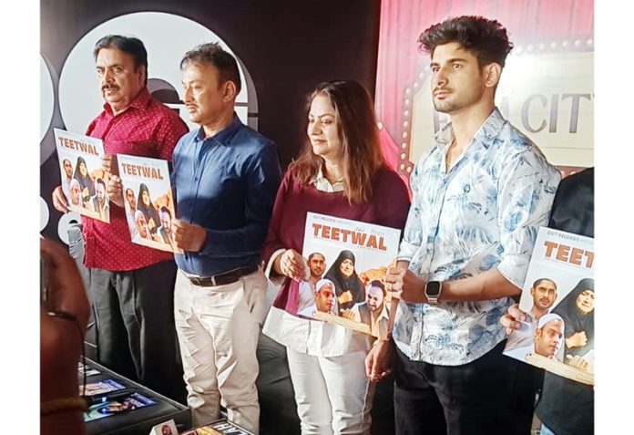 Dignitaries releasing a short movie ‘Teetwal is Hindustani’ in Jammu on Sunday. Dignitaries releasing a short movie ‘Teetwal is Hindustani’ in Jammu on Sunday.