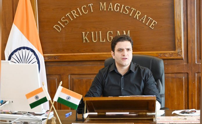 Deputy Commissioner (DC) Kulgam, Athar Aamir Khan