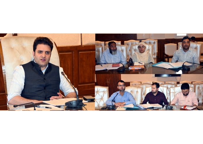 DDC Kulgam reviews status of RDD work projects