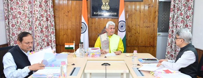 Lieutenant Governor, Shri Manoj Sinha chaird Administrative Council meeting-27