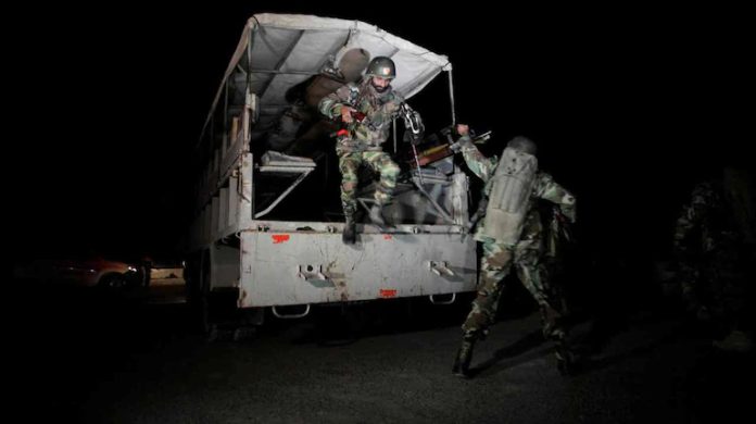 Eight Pak Army soldiers,10 terrorists killed in attack on military cantonment in Khyber Pakhtunkhwa province Eight Pak Army soldiers,10 terrorists killed in attack on military cantonment in Khyber Pakhtunkhwa province