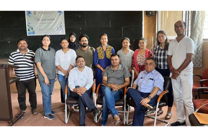 Participants of special lecture by DD&OE for B Ed students.