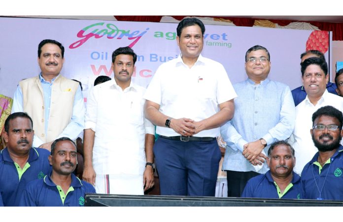 Dr T R B Rajaa, Minister of Industries, Government of TN, along with others during a function on Wednesday. Dr T R B Rajaa, Minister of Industries, Government of TN, along with others during a function on Wednesday.