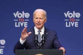 Biden aims to cut through voter disenchantment as he courts Latino voters at Las Vegas conference Biden aims to cut through voter disenchantment as he courts Latino voters at Las Vegas conference