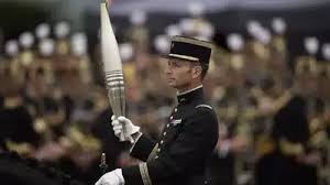France's Bastille Day parade meets the Olympic torch relay in an exceptional year France's Bastille Day parade meets the Olympic torch relay in an exceptional year