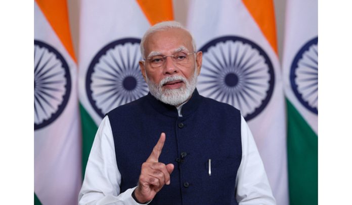 Prime Minister Narendra Modi remarks his view on Union Budget 2024-25 via video conferencing in New Delhi on Tuesday. (UNI) Prime Minister Narendra Modi remarks his view on Union Budget 2024-25 via video conferencing in New Delhi on Tuesday. (UNI)