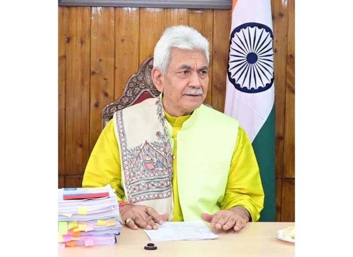 LG Manoj Sinha