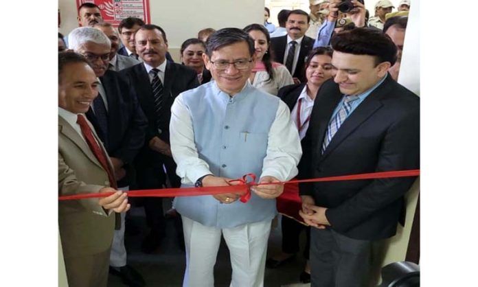 Chief Justice N Kotiswar Singh inaugurating Legal Aid Clinic at MIET School of Law on Tuesday. Chief Justice N Kotiswar Singh inaugurating Legal Aid Clinic at MIET School of Law on Tuesday.