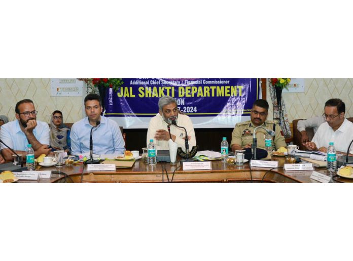 ACS Jal Shakti Department Shaleen Kabra during a public darbar.