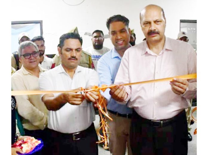 DC Rajouri inaugurating disability camp on Thursday.