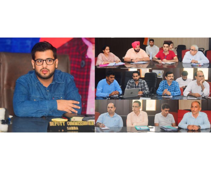 DC Samba reviewing preparedness for launch of Kisan Khidmat Ghar. DC Samba reviewing preparedness for launch of Kisan Khidmat Ghar.