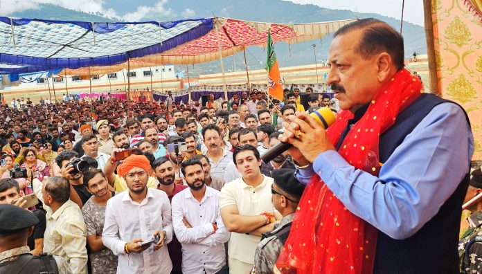 Congress, NC Divided Communities For Vote, BJP Carried Everybody Along: Dr Jitendra Congress, NC Divided Communities For Vote, BJP Carried Everybody Along: Dr Jitendra