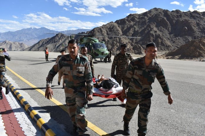 Seven Killed, 20 Injured After Bus Falls Into Gorge In Ladakh Seven Killed, 20 Injured After Bus Falls Into Gorge In Ladakh