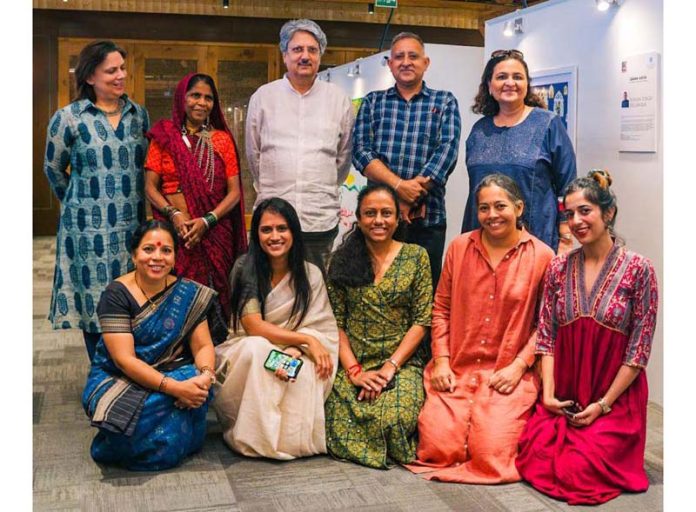 Artists and craft people who participated in Sama-Vaya art retreat.