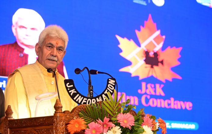 Difficult To Separate Jammu And Kashmir From Cinema: LG Manoj Sinha Difficult To Separate Jammu And Kashmir From Cinema: LG Manoj Sinha