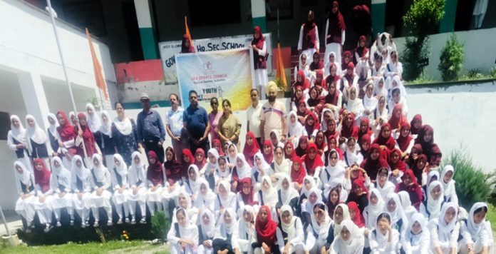 Students in large number posing along with teachers during a Volleyball tournament at Poonch.Students in large number posing along with teachers during a Volleyball tournament at Poonch. Students in large number posing along with teachers during a Volleyball tournament at Poonch.