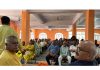 Senior BJP leader and former Minister, Choudhary Sukhnandan Kumar addressing a party meeting at village Pakhian, Mishriwala on Sunday.