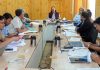 Dr Pawan Kotwal chairing a meeting at Leh.